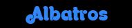 Bootnaam lettertype: Albatros