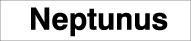 Bootnaam lettertype: Neptunus