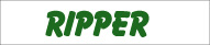 Bootnaam lettertype: Ripper