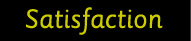 Bootnaam lettertype: Satisfaction