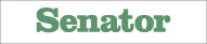 Bootnaam lettertype: Senator