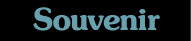 Bootnaam lettertype: Souvenir