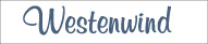 Bootnaam lettertype: Westenwind