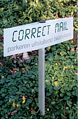 Signalisatie buiten - Parkeerbord
